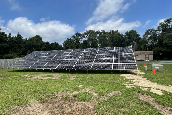 Ground Mounted Solar Panel Installation